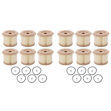 2 Set Fuel Filter Water Separator Oil Water Kit for Racor 2010PM-or 500FG Turbine Series Marine 30 Microns