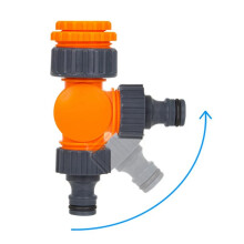 Garden Hose Connector, Faucet Adapter, Hose Quick Connect Watering Irrigation 3PCS