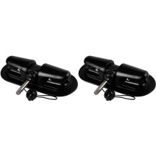 2X Inflatable Raft Boat Oar Lock Holder Patch Clip Mount PVC Paddle Oarlock Base for Dinghy, Kayak, Canoe, Rubber Boat