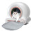 2pc Automatic Intelligent Cat Litter Box, Cat Toilet Bottom Support Mat, Cat Litter Accessories Box, Cat Litter Box Mat 3