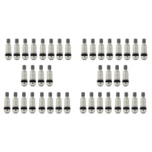 40pcs Aluminum TPMS Valve Stems Universal Tubeless Valve Tire Pressure Monitor System Sensor for Repair Kit