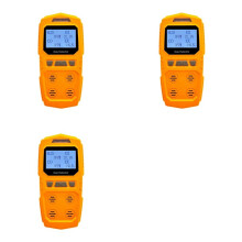 3X 4 in 1 Gas Detector Combustible and Toxic Hazardous Gas Meter Portable Handheld O2 CO H2S Analyzer