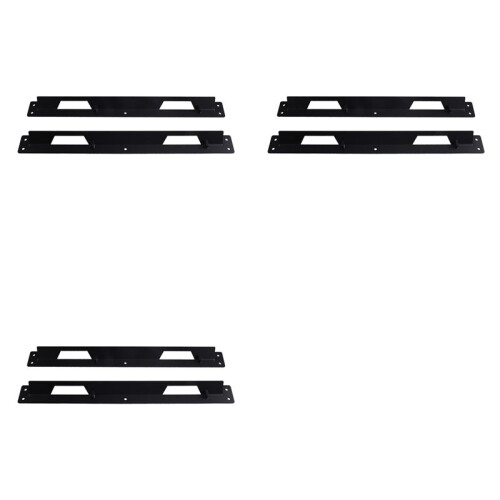 6X Large Mounting Brackets for Toughbuilt Stacktech Full Width Mounting Feet Mounting Plate Brackets Cleats 1