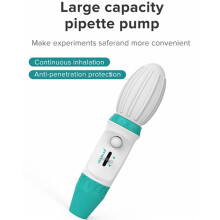 JOANLAB 2 Pc Large Volume Manual Pipette 0.1-100ml Ergonomic Pipette Pump Laboratory Sampler Adjustable