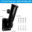 4 Pcs Flag Pole Holder for Outside House, Adjustable Flag Pole Mount, Metal  for Outside, Multi-Position 10