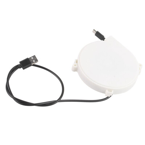 2pc Automatic Retractable Power Reel Cable Data Cable Winding Reel Charging Cable Power Cord Reel Protective Cover