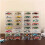 4X Car Display Box, 1:64 Scale, Suitable for Car Model Toys, 8-Compartment Shelf, Dustproof, Stackable Car Storage Box 7