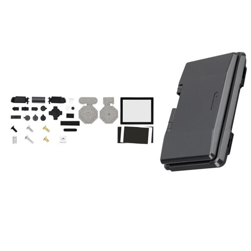 3 Set Replacement for   NDS Game Console Full Set Shell Cover with Buttons Protective Case Accessories A