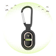 2pcs Ultrasonic Mosquito Repellent with Carabiner Anti-Mosquito Bite Pendant for Outdoor Camping