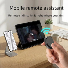 2X General Air Mouse Remote Touch and Button Operation Remote Selfies Scrolling Through Videos Band