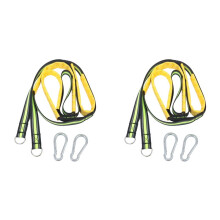 2X Marine Rope Ladder,for Inflatable Boats,Fishing Boats,Motorboats,Portable Marine Boarding Rope Ladder 3 Elevators