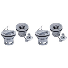 4pcs Inflatable Boat Valve Gasket, Air Tracks Valve, Air Tracks Air Plug, Kayak Air Valve Inflatable Boat Valve
