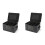 2X Wine Glass Storage Box with Lid, Hard Shell Stemware Storage Container with 12 Dividers, Glassware Packing Box 1