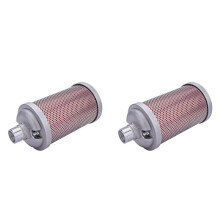 2X XY-10 Silencer Muffler for Vacuum Pumps and Adsorption Dryers - 1-Inch (DN25) Noise-Reducing Exhaust Muffler