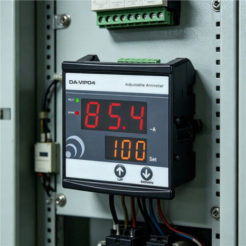5X da-VIP04 Digital Adjustable Overcurrent Ammeter(0.1-999A) 2