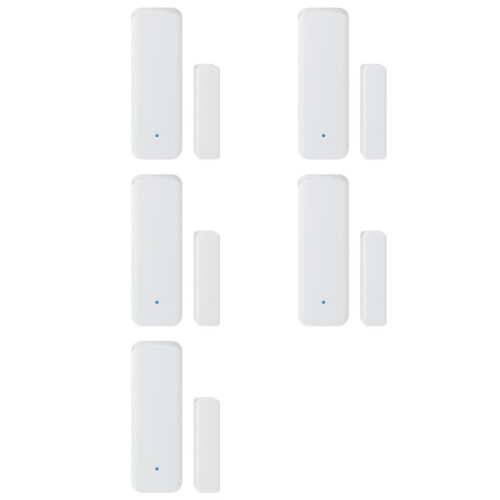 5X TUYA Zigbee 3.0  Window Door Sensor ZigBee 3.0 Wireless Connection Multifunction for SmartLife App