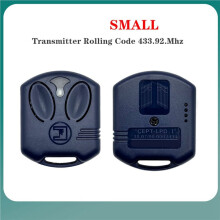 Pacote com 4 Controles Remotos de Código Rolante de 433 MHz para Abridor de Porta de Garagem FADINI JUBI 433-2 e JUBI 433-4