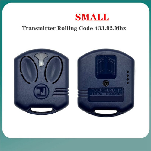 4pack 433MHz Rolling Code Remote Control Garage Door Opener for FADINI JUBI 433-2 JUBI 433-4 Handheld Transmitter