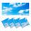 8 Pcs Fluorescent Light Covers,Light Covers for Ceiling Lights Classroom, Magnetic Light Filters for Office 3