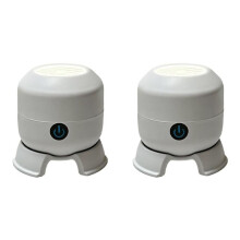 2X Oceaanstijl Golfprojector voor Kinderen, Nachtlampje, Draaibare Projector, Baby- en Peuterlamp, Slaapkamerlamp, Plafondlamp, Verjaardags- en