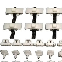 120 Clips Staples Planking / Sacco for - W124 S124 E-Class TE E A0019882981 A0019886381 A0019884681