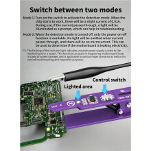2X M191 Universal Clip for Mobile Phone Motherboard Power and Current Test Leakage Check Repair Tools