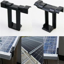 60Pc Solar Panel Frames Water Drained Clip Thickness 30mm PV Panels Auto Remove Stagnant Water Dust Outdoor Tool
