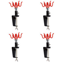 4X Storage Stand Clip- Holds 2 Airbrush Hobby Airbrush Parts Desktop Table Mount Airbrush Tools Accessories
