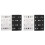 2 Set 130X80mm Hook Andloop Sanding Pad 12 Holes Plate for  RTS 400 REQ Square Polishing Disc Sanding Pad 1