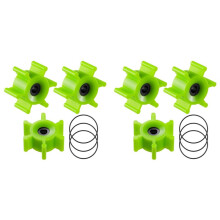 6x 6303-0007-P Impeller Kit Ballast Pump Impeller Replace for Jabsco 18220 Series Fits Wakeboard Ski Boat Pumps