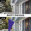 4 Pcs Flag Pole Holder for Outside House, Adjustable Flag Pole Mount, Metal  for Outside, Multi-Position 9