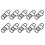 20Pcs Solenoid Gasket Spool Valve Filter for   VTEC 06-14 15826-RNA-A01 1