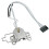 2X Hotend Heating Assembly for Flashforge AD5X End Heating Component with Heater Cartridge Thermistor Extruder 2