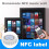 1000 PCS NFC Tags Sticker with NTAG213 Chip Blank NFC Stickers Adhesive Labels RFID Tags Rewritable 137 Bytes Memory 5
