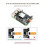 2X for Raspberry Pi 5 PCIE to M.2 E KEY HAT+ PCIe Adapter Card for A/E KEY E KEY Wireless Network Card 8