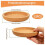 24-Pack Round Cork Coasters (10 cm) - Extra-Thick Cork Coasters with Raised Edges - Reusable, for Home, Restaurants 4