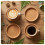 24-Pack Round Cork Coasters (10 cm) - Extra-Thick Cork Coasters with Raised Edges - Reusable, for Home, Restaurants 7