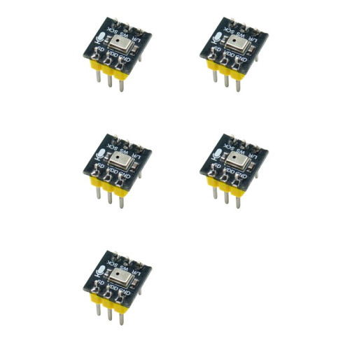 5X INMP441 Omnidirectional Microphone Module I2S Interface Low Power MEMS Digital Output Sensor Module Soldered Pin