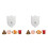 2X Adjustable Potty Toilet Target with Motion Sensor, Motion Activated Toilet Night Light 1