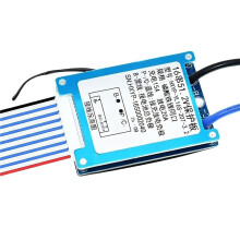 BMS 16S 51,2V 20A Lifepo4 Li-Ion Lithium 18650 Batterijlaadbeveiligingsprintplaat met Temperatuurregeling