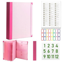 Document Organizer Binder for Important Documents, Bills, Checks, Birth Certificates & More