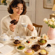 300PCS Square Cupcake Liners Brownie Paper Baking Cups Pan Liners, Disposable Muffin