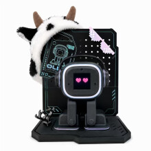 AI-Gezelschapsrobot met Camera, Complete Set, Spraakchat, Aanraakinteractie, Intelligente Emotieherkenning, Muziek, Verhalen en Nieuws A