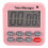 Magnetic Digital Kitchen Timer 99 Min 59 Sec Count  Down  LCD Display for Cooking Study 1