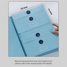 Document Organizer Binder for Important Documents, Bills, Checks, Birth Certificates & More Bl,Ue