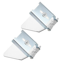 2pcs Bench Grinder Safety Cover Metal Shield Dust Guard, Easy Installation, Universal Workshop Safety Guard