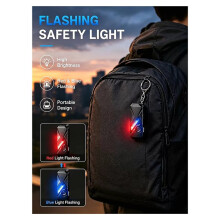 Outdoor Colorful Detection Lamp Multifunctional Atmosphere Keychain Lamp Light Flashlight