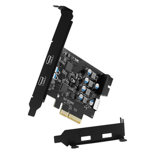 10Gbps PCIE USB Expansion Card,with Internal Type E and 19 Pin USB Header PCI Express Adapter Card for Desktop PC