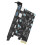 Carte D'Extension USB 3.0 PCIe 5 Gbit/S pour Windows 10/8/7/XP 1