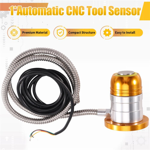 Automatic CNC Tool Sensor for Mach3 Z Axis Probe NC Auto Zero Check Touch Plate for CNC Milling Machine Engraving Router 1